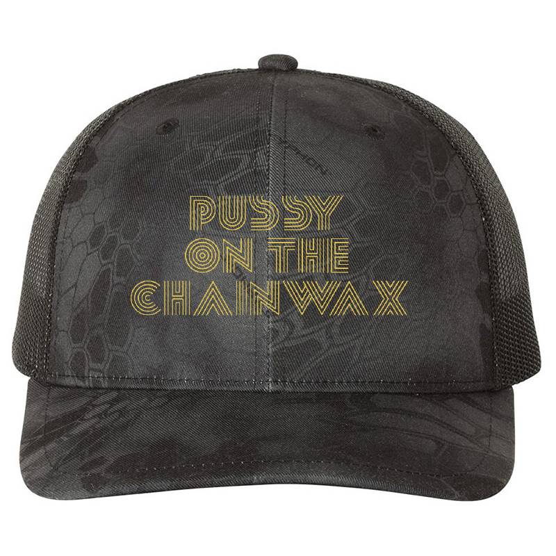 Pussy On The Chainwax Mc Mom Key & Peele Flexfit Baseball Caps