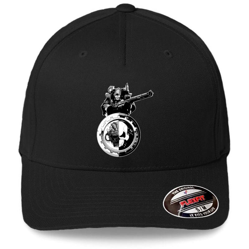 Warhammer 40 000 Adeptus Mechanicus Gift Idea Flexfit Baseball Cap  Black