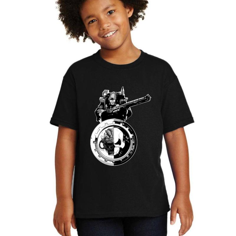 Warhammer 40 000 Adeptus Mechanicus Gift Idea Youth T-Shirt Boy Black