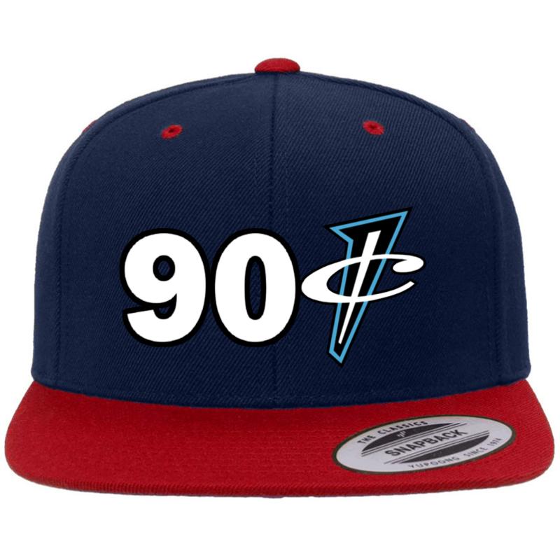 901 Penny Hardaway Premium Flat Bill Snapback Cap  Navy