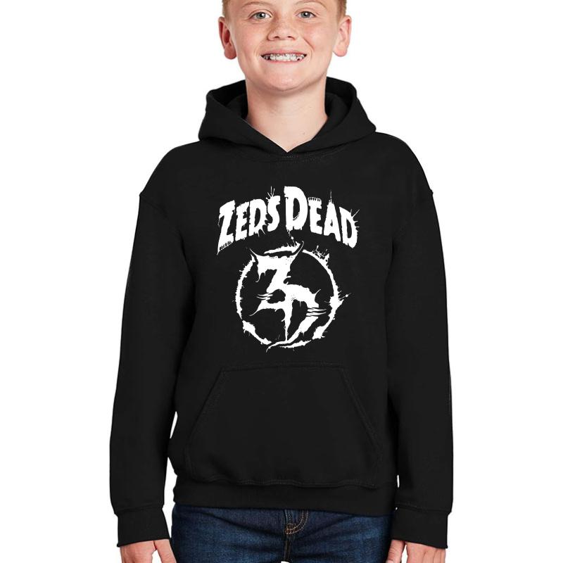 Zeds Dead Youth Hooded Sweatshirt Boy Black