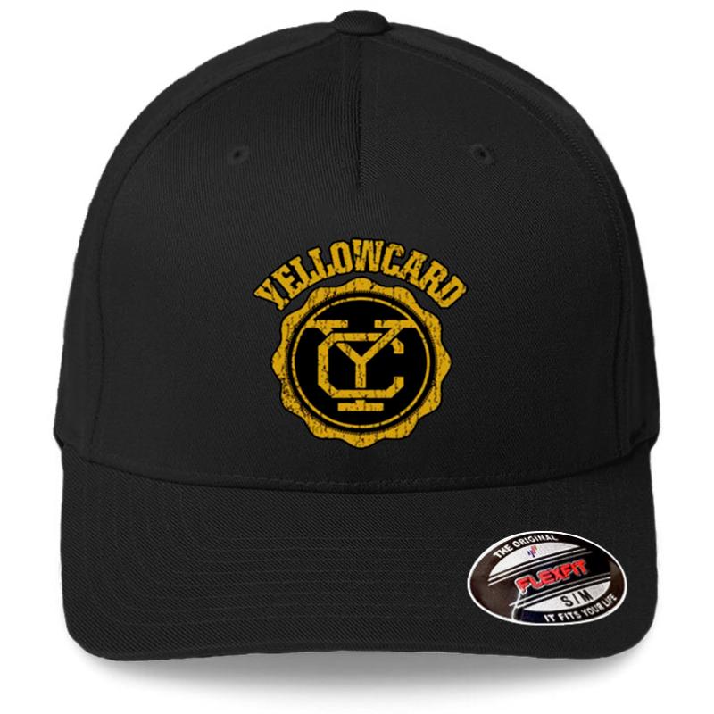 Yellowcard Flexfit Baseball Cap  Black