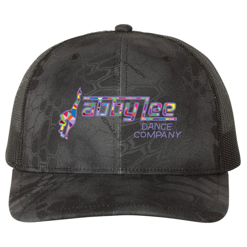 Abby Lee Dance Company Richardson Premium Trucker Snapback Cap  Kryptek Typhon Black