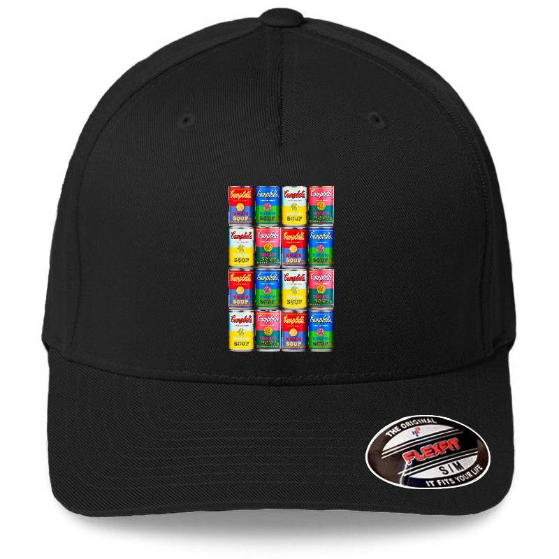 Campbells' Tomato Soup Print Richardson Premium Trucker Snapback Caps