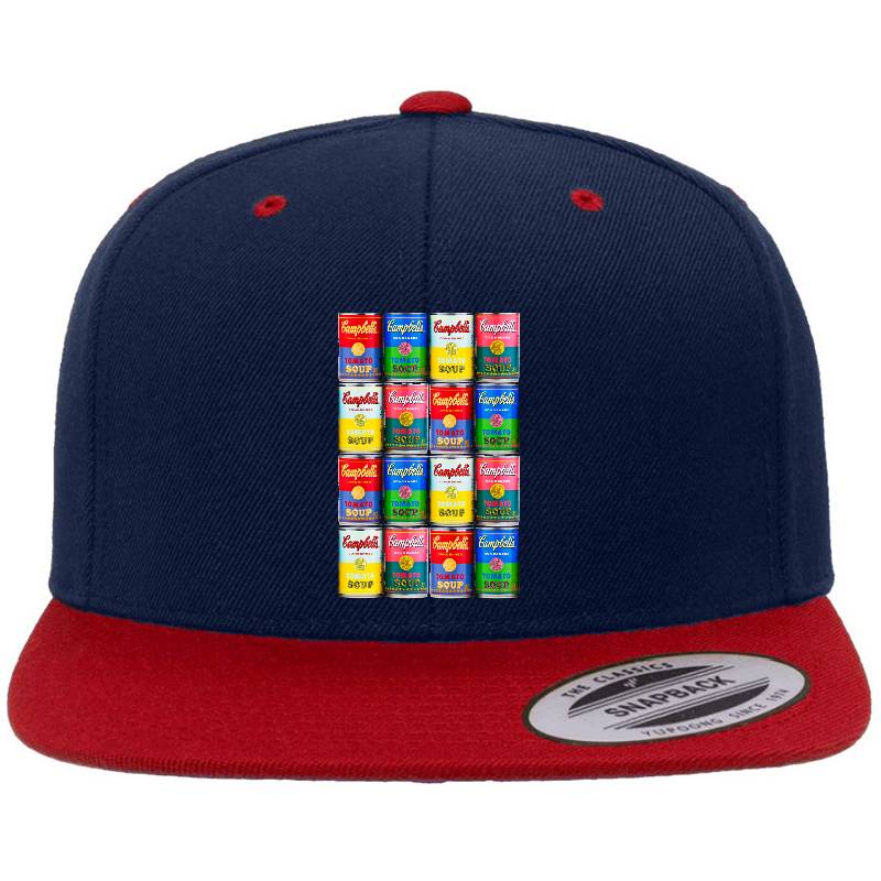 Campbells' Tomato Soup Print Richardson Premium Trucker Snapback Caps