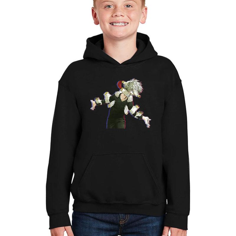 Tomura Shigaraki Youth Hooded Sweatshirt Boy Black