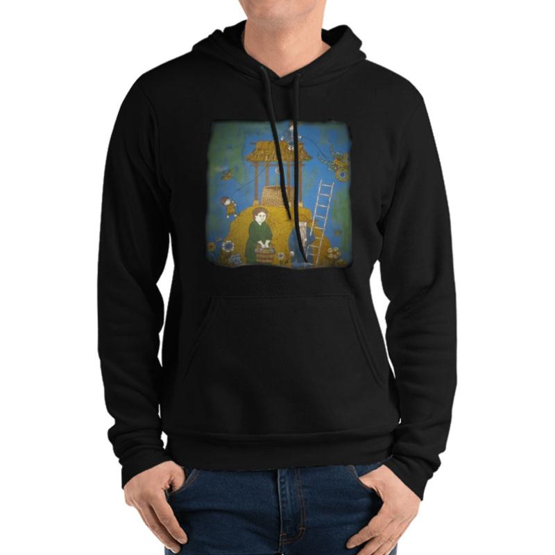 Tikki Tikki Tembo-Blair Lent Unisex Hooded Sweatshirt Men Black