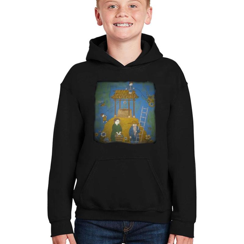 Tikki Tikki Tembo-Blair Lent Youth Hooded Sweatshirt Boy Black