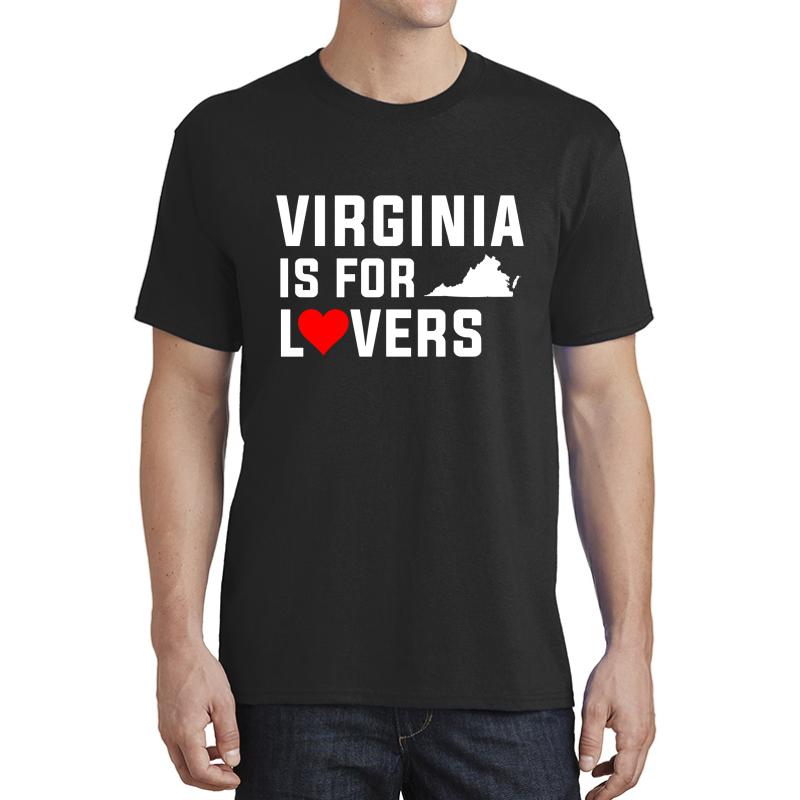 Virginia Is For The Lovers Shirt Unisex T-Shirt Men Black