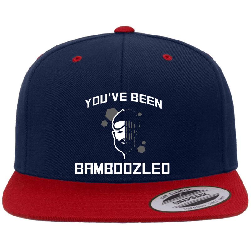 Apex Legends: Mirage - You've Been Bamboozled Premium Flat Bill Snapback Cap  Navy