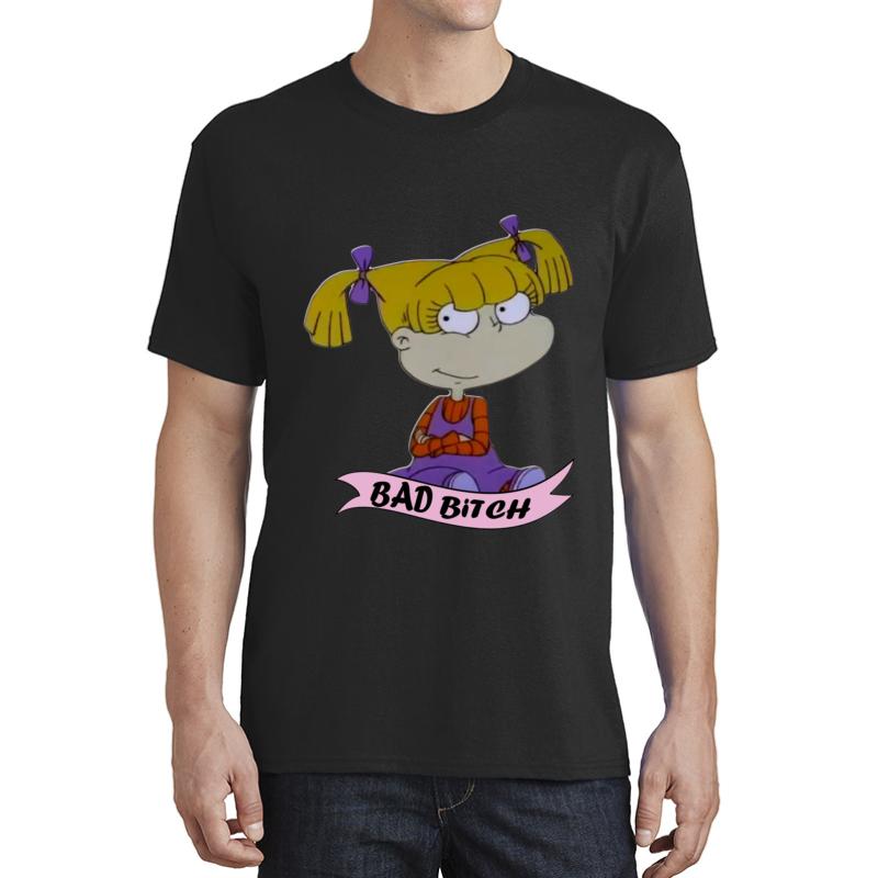 Angelica Pickles Unisex T-Shirt Men Black