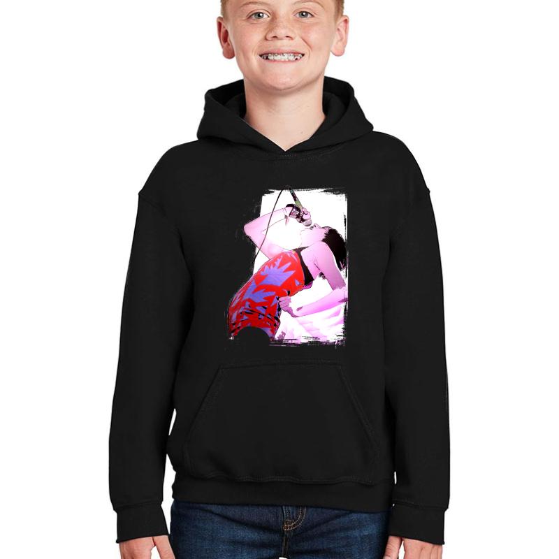 Yeah Yeah Yeahs Youth Hooded Sweatshirt Boy Black