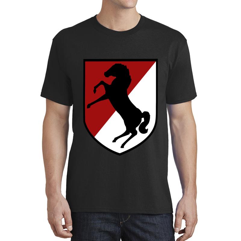 11Th Armored Cavalry Regiment Us Army  Unisex T-Shirt Men Black