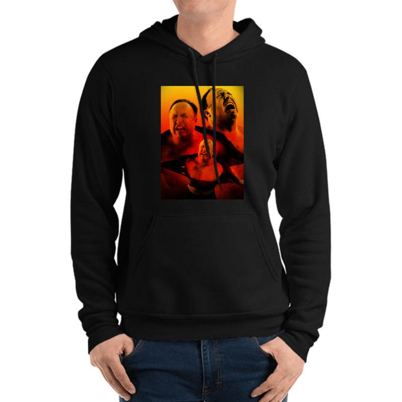 Alex Jones Is Angry Unisex Hooded Sweatshirt Men Black