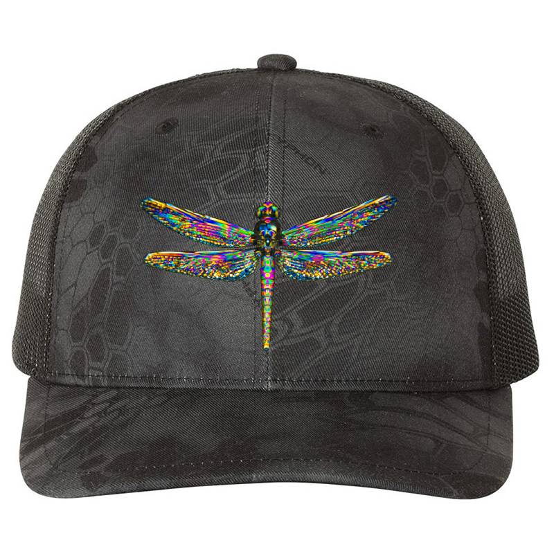 Dragonfly 2 Premium Flat Bill Snapback Caps