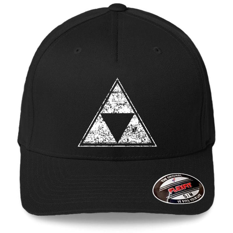 Zelda Triforce Flexfit Baseball Cap  Black