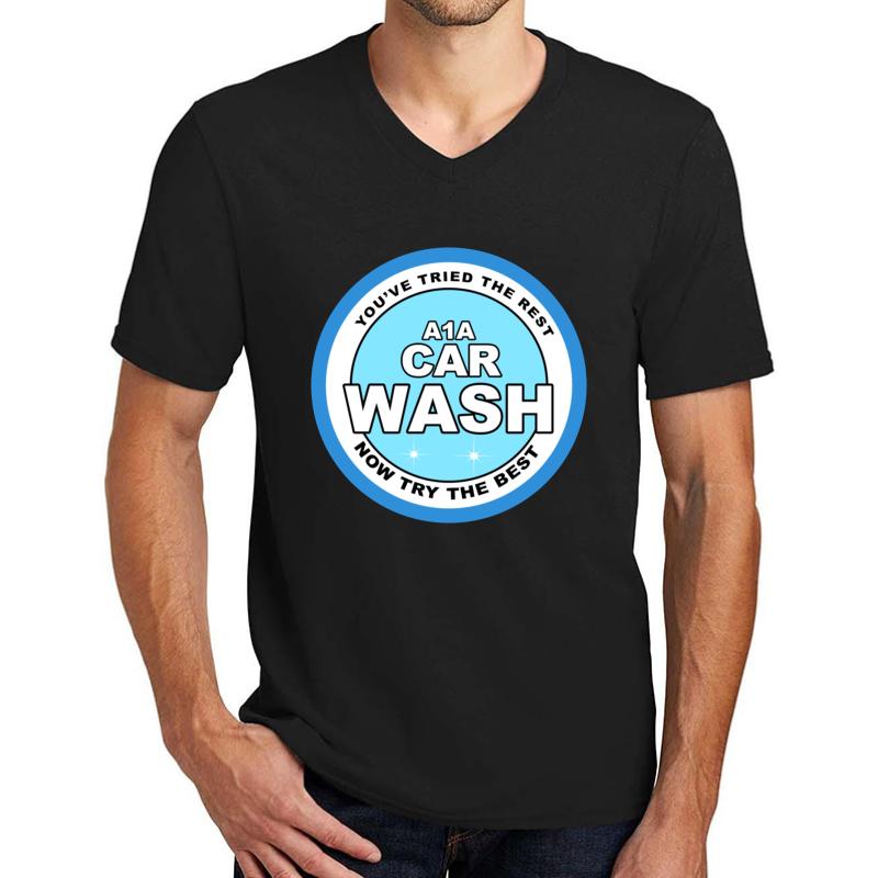 A1 Car Wash - Breaking Bad Unisex V-Neck T-Shirt Men Black