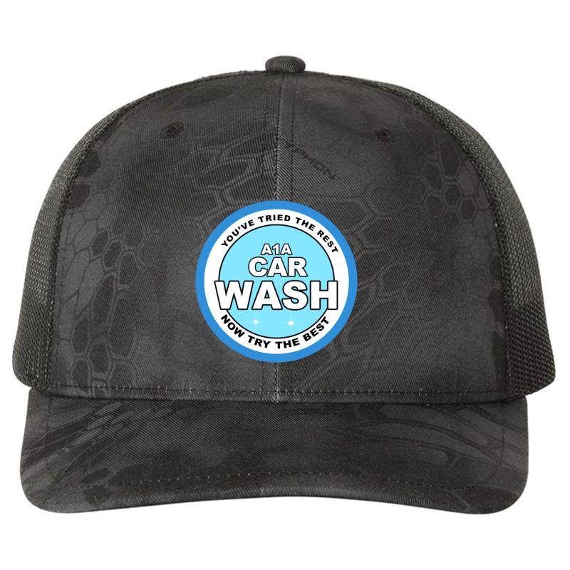 A1 Car Wash - Breaking Bad Richardson Premium Trucker Snapback Cap  Kryptek Typhon Black