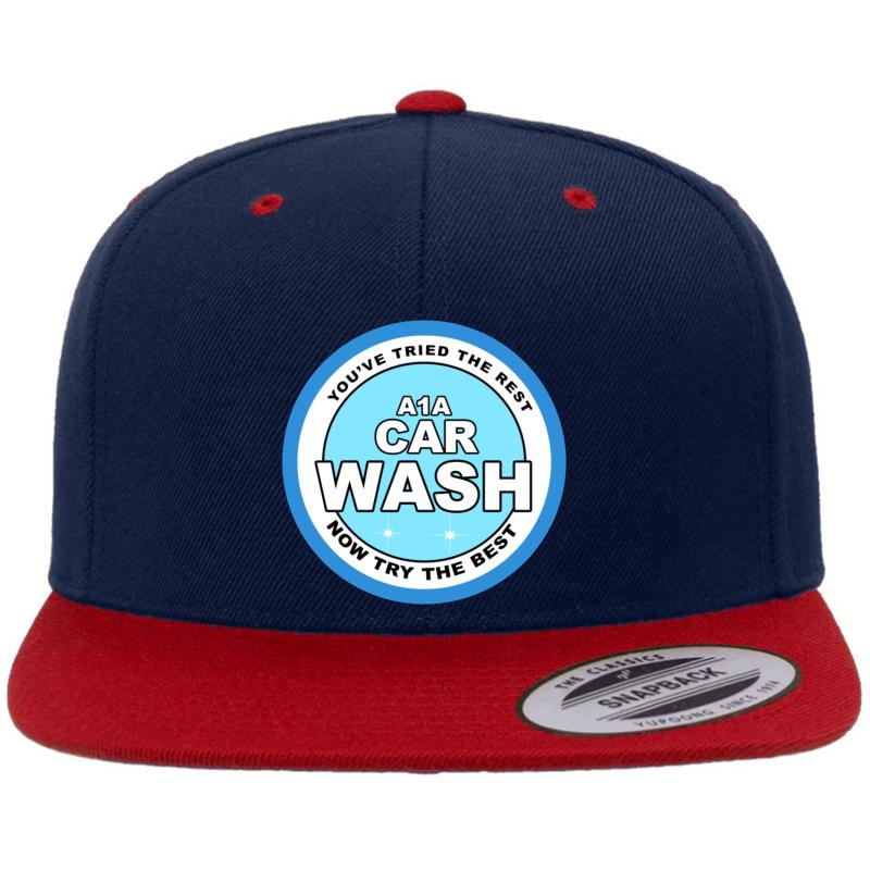 A1 Car Wash - Breaking Bad Premium Flat Bill Snapback Cap  Navy