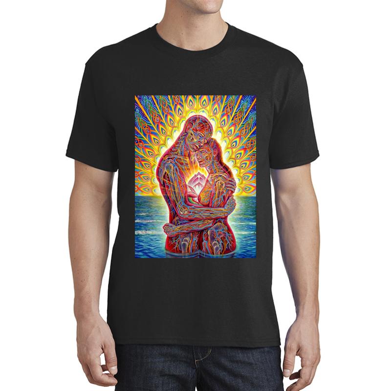 Alex Grey My Love Unisex T-Shirt Men Black