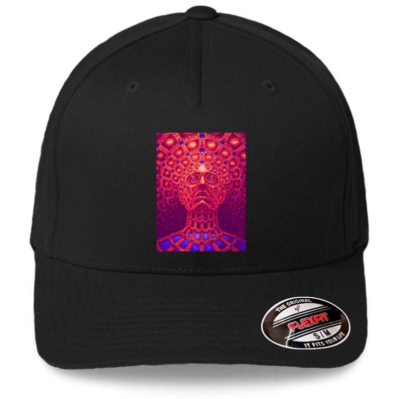 Alex Grey Syle 2018 Flexfit Baseball Cap  Black