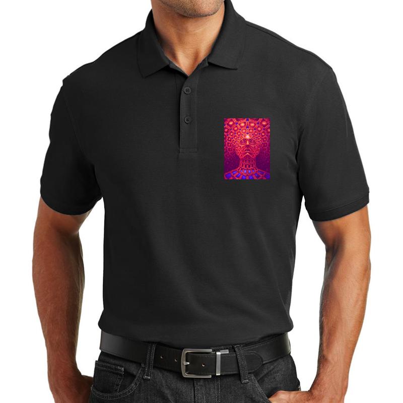 Alex Grey Syle 2018 Unisex Polo Jersey Sport Shirt Men Black