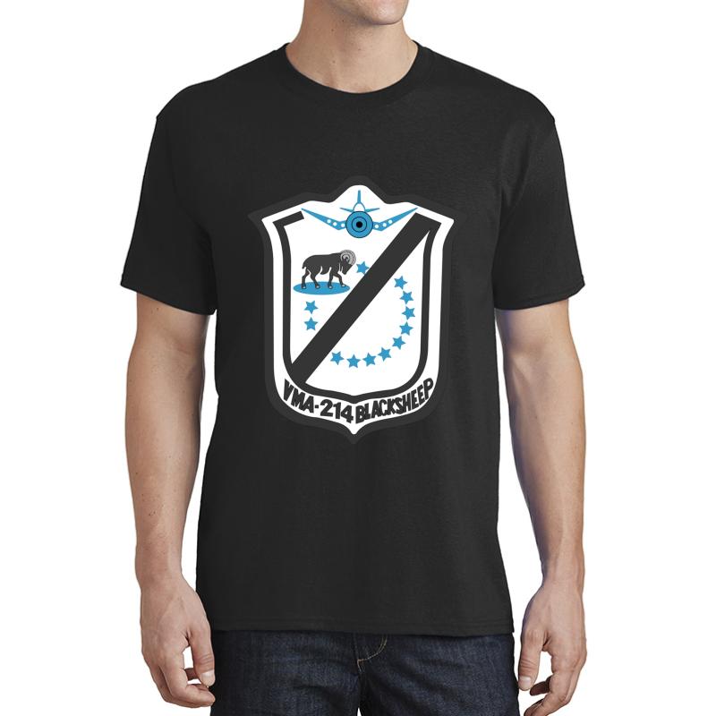 Vmf-214 Emblem Unisex T-Shirt Men Black