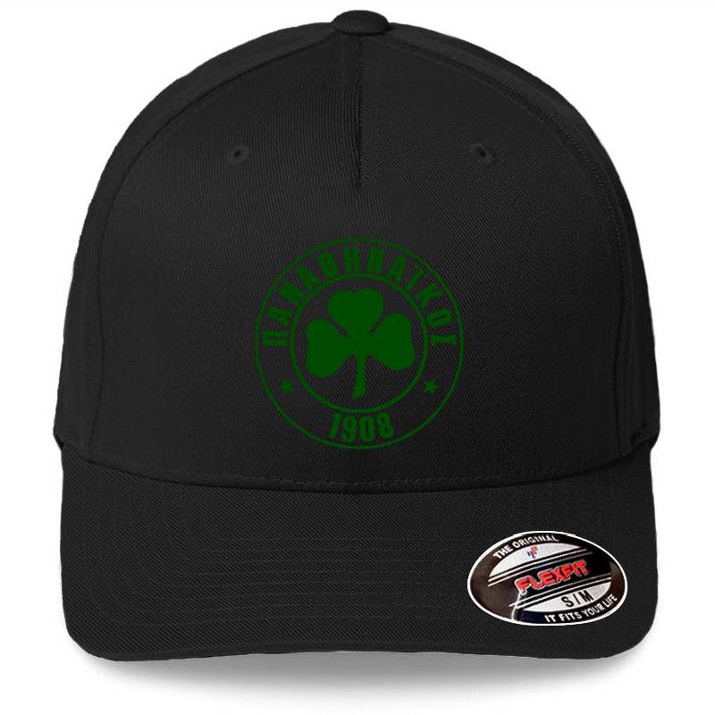 Panathinaikos Fc Premium Flat Bill Snapback Caps