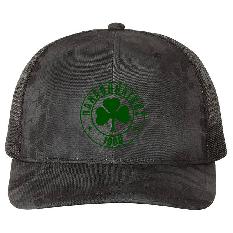 Panathinaikos Fc Premium Flat Bill Snapback Caps