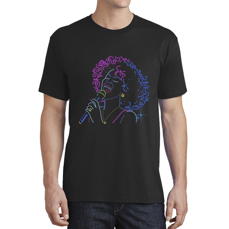 Whitney Houston Unisex T-Shirt Men Black