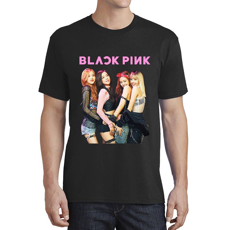 Blackpink 1 Pink  Unisex V-Neck T-Shirts