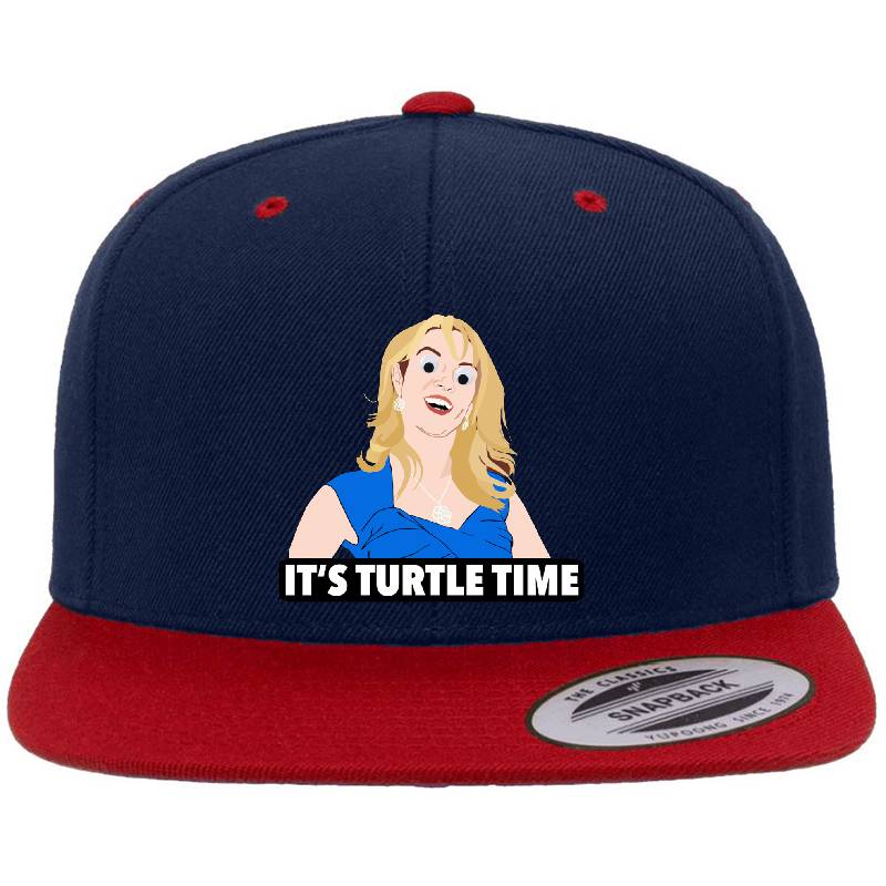 Ramona Singer 'It's Turtle Time' Googly Eyes - Real Housewives Of New York Rhony Richardson Premium Trucker Snapback Caps