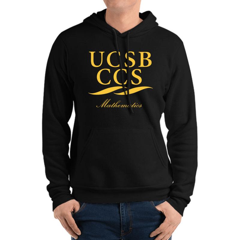 Ucsb Ccs Mathematics Unisex Hooded Sweatshirt Men Black