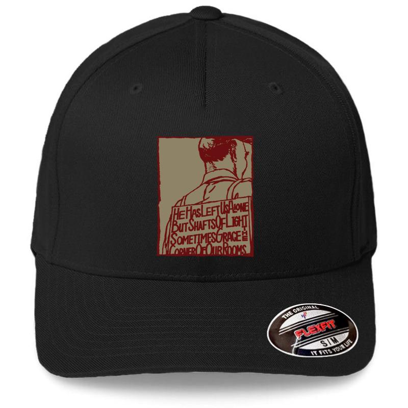 A Silver Mt. Zion- He Has Left Us Alone But Shafts Of Light Flexfit Baseball Cap  Black