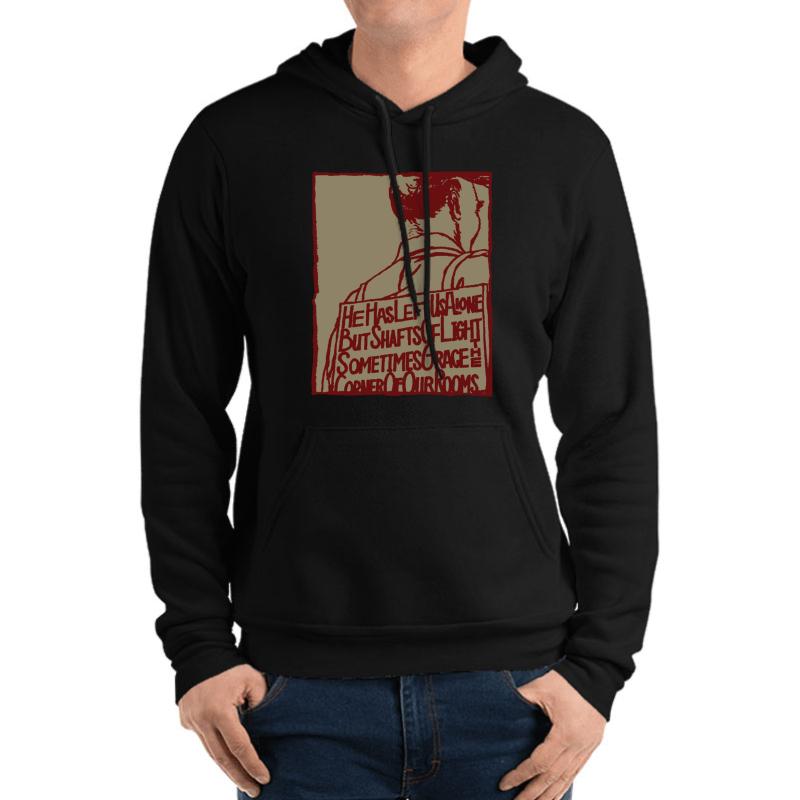 A Silver Mt. Zion- He Has Left Us Alone But Shafts Of Light Unisex Hooded Sweatshirt Men Black