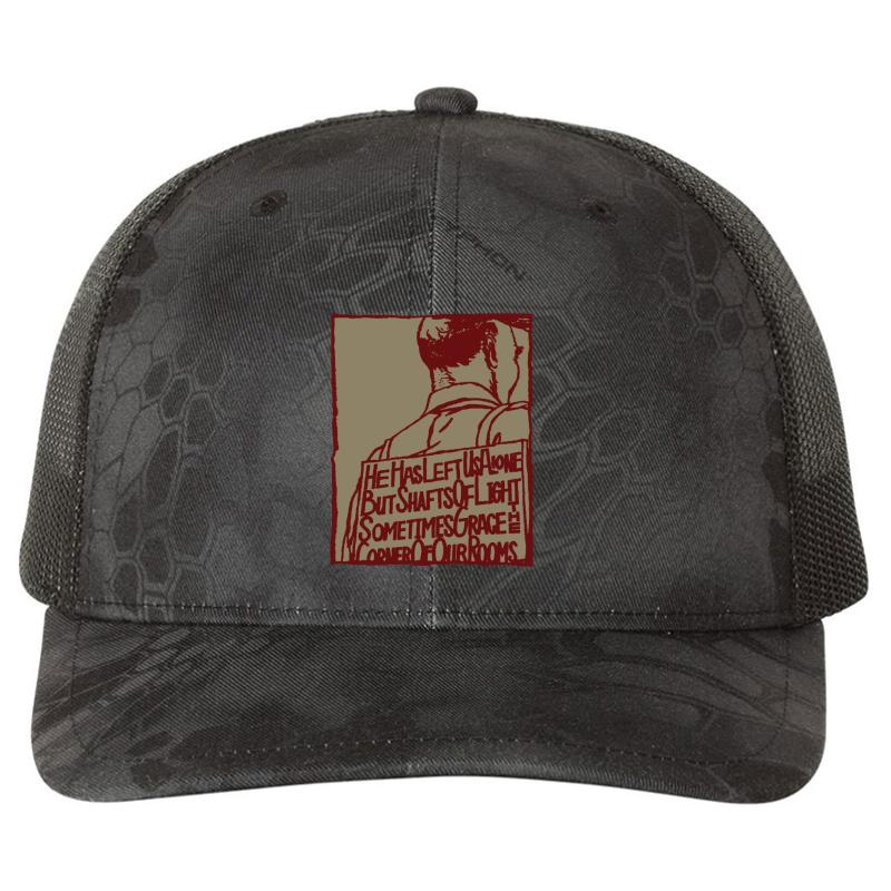 A Silver Mt. Zion- He Has Left Us Alone But Shafts Of Light Richardson Premium Trucker Snapback Cap  Kryptek Typhon Black