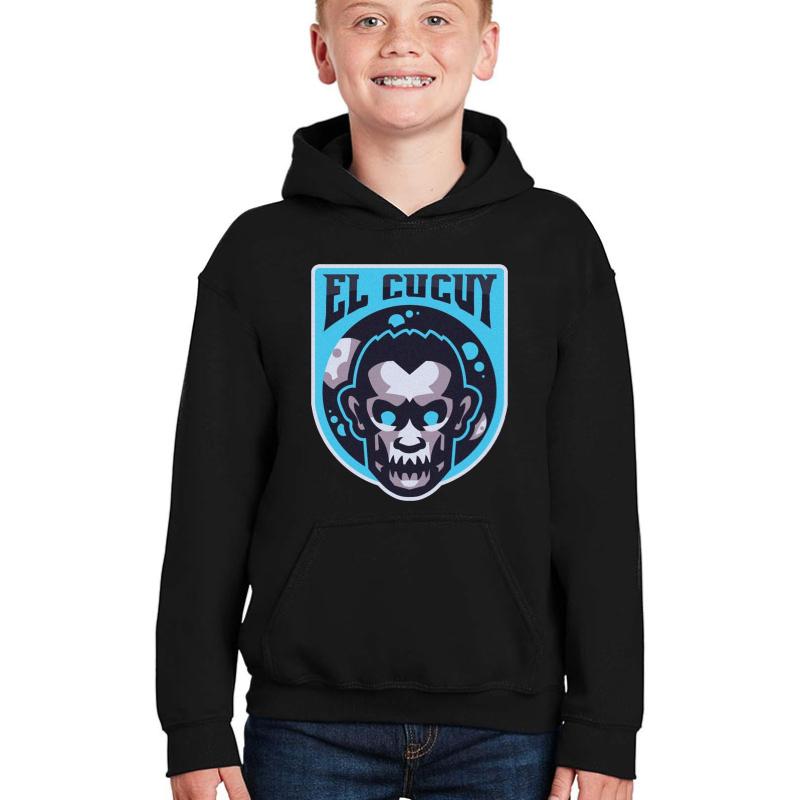 Tony Ferguson El Cucuy Youth Hooded Sweatshirt Boy Black