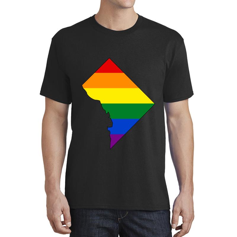 Washington Dc Pride! Unisex T-Shirt Men Black