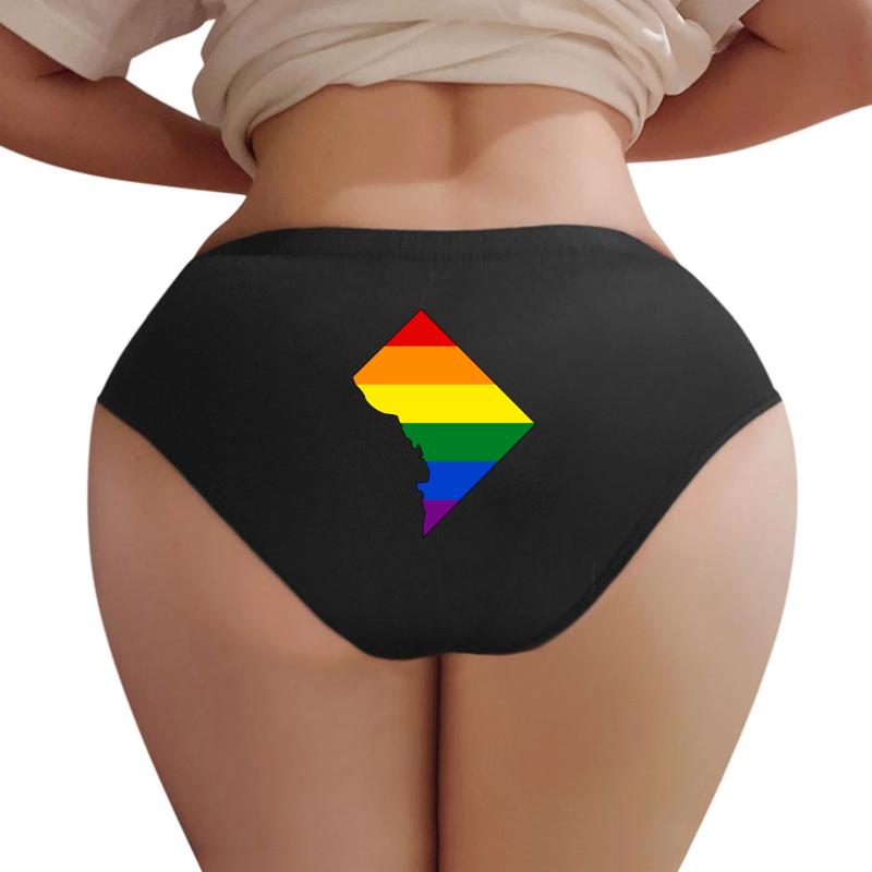 Washington Dc Pride! Women Underwear Panties Women Black