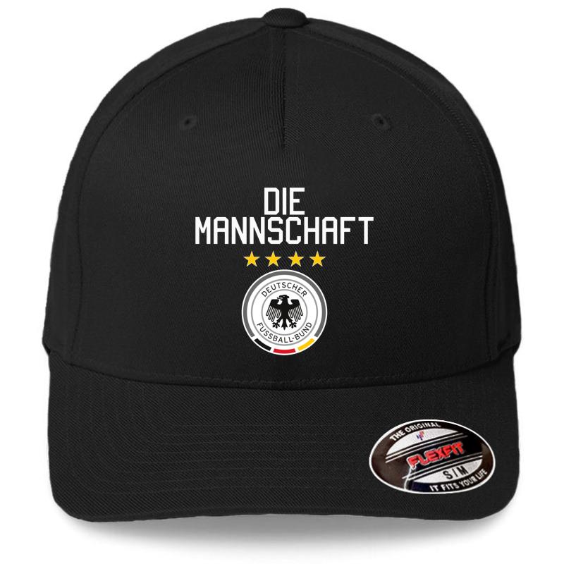 #Germany Flexfit Baseball Cap  Black