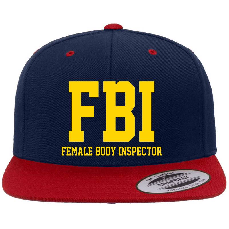 Fbi Female Body Inspector Richardson Premium Trucker Snapback Caps