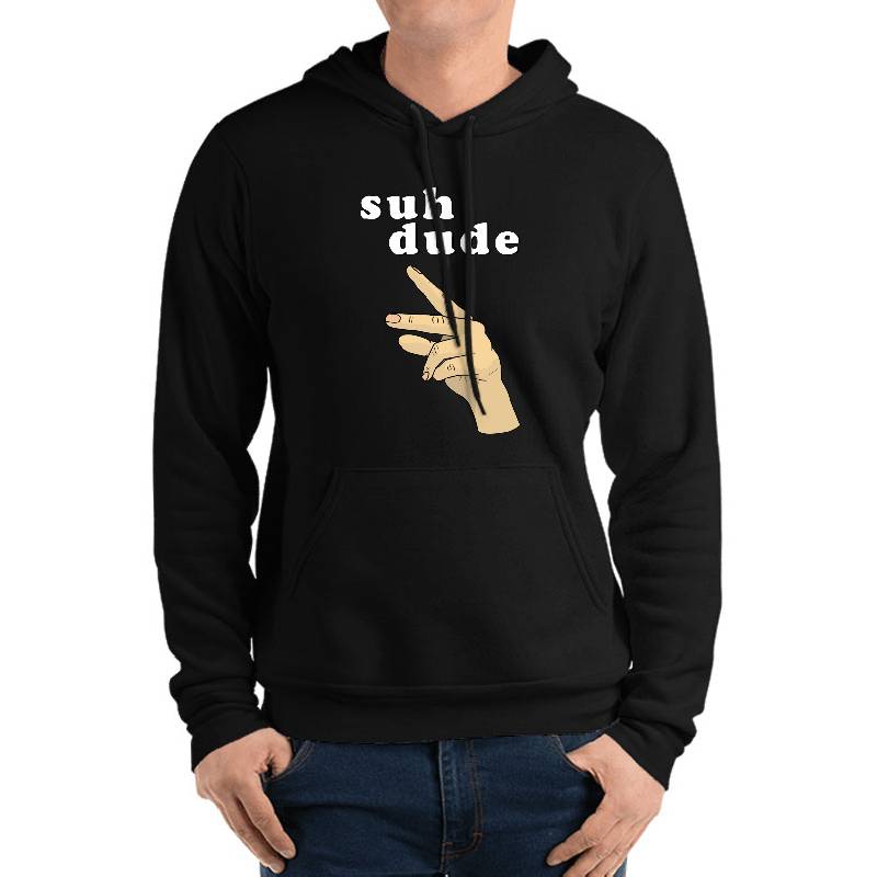 Suh Dude Meme White Letters Premium Flat Bill Snapback Caps