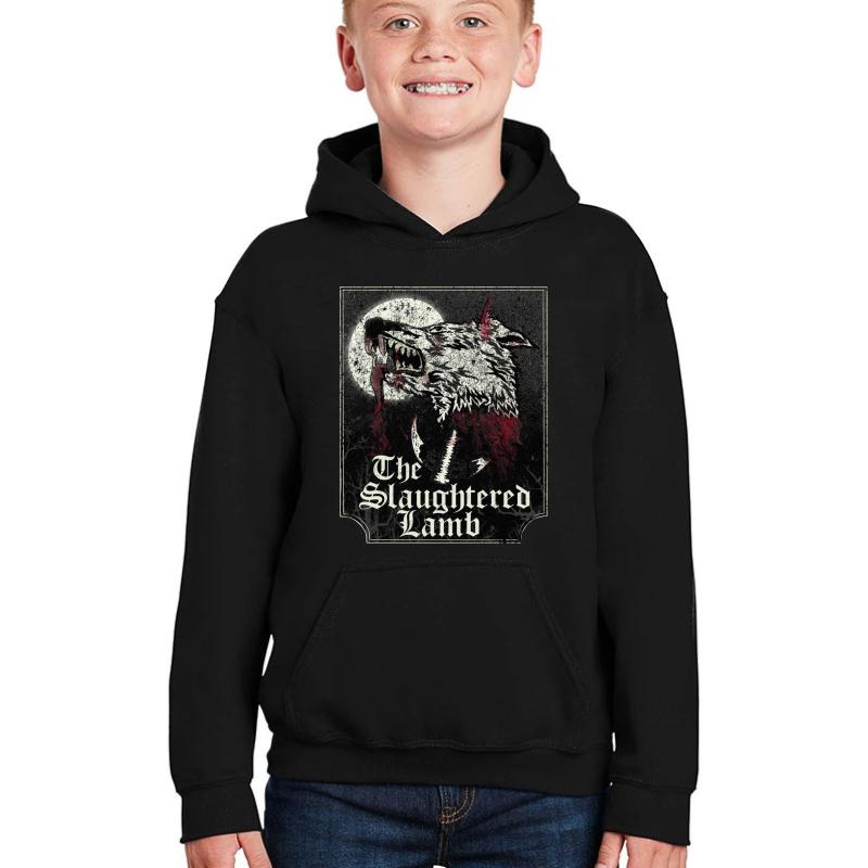 The Slaughtered Lamb Youth Hooded Sweatshirt Boy Black