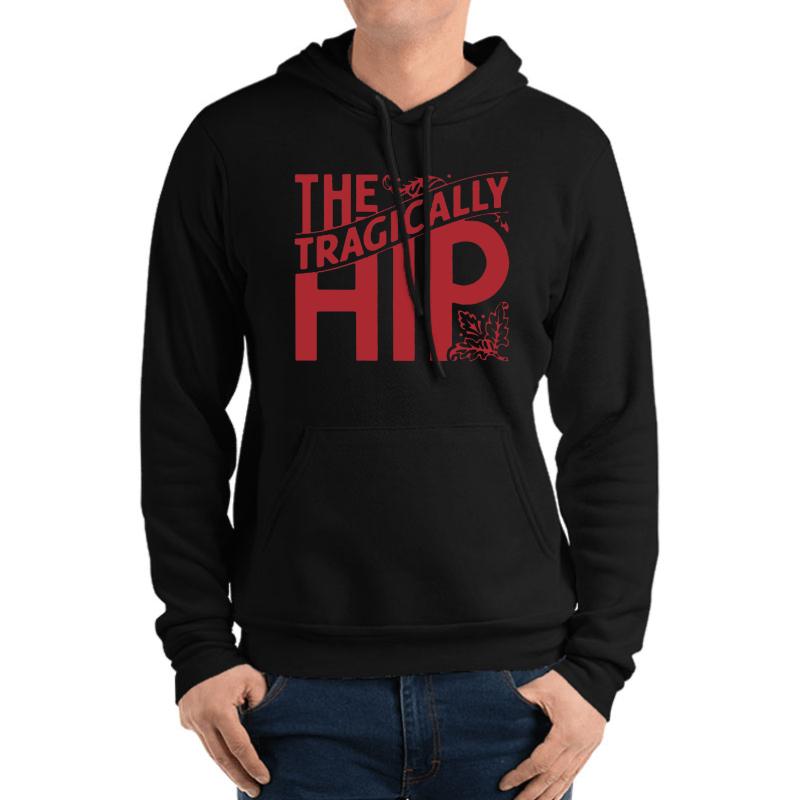 The Tragically Hip  Unisex Hooded Sweatshirt Men Black