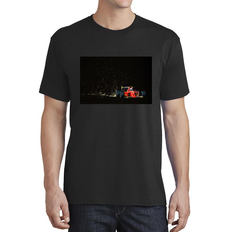 Alain Prost. Ferrari 641 Unisex T-Shirt Men Black