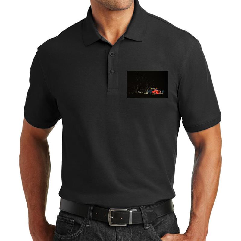 Alain Prost. Ferrari 641 Unisex Polo Jersey Sport Shirt Men Black