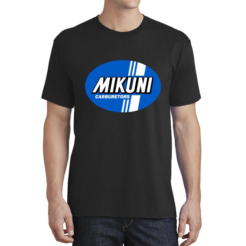 1960'S Mikuni Logo Unisex T-Shirt Men Black