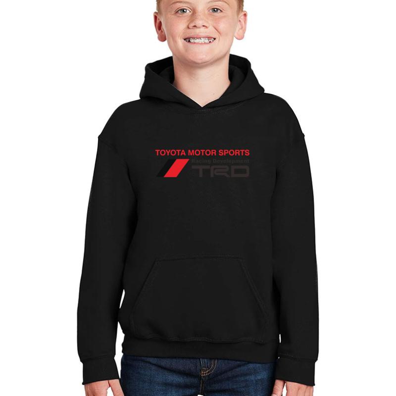 Trd Logo Youth Hooded Sweatshirt Boy Black