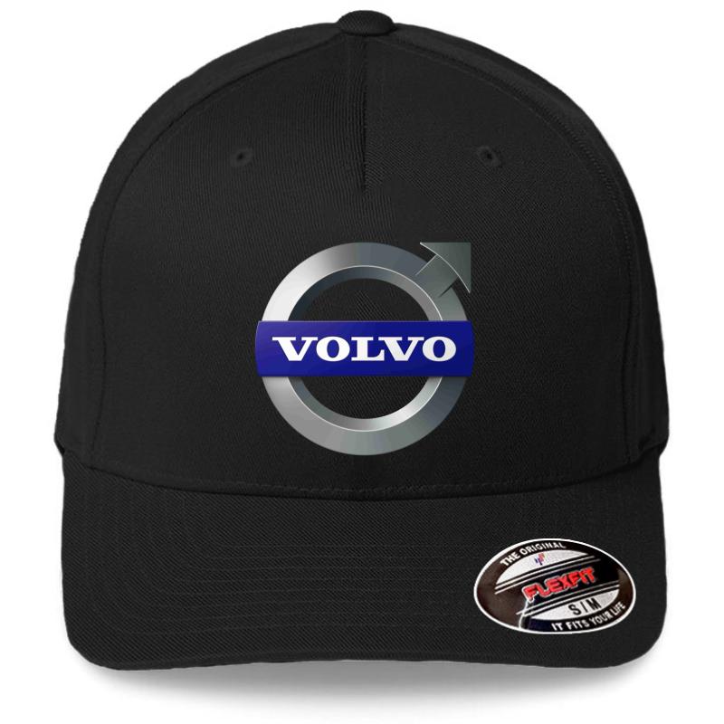 Volvo Flexfit Baseball Cap  Black