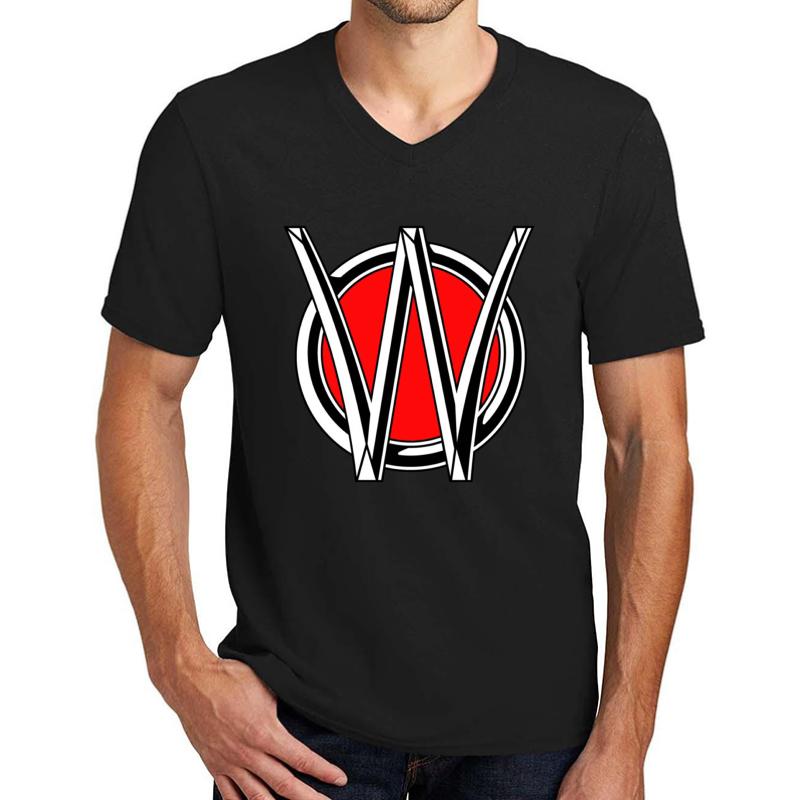 Willys Overland Unisex V-Neck T-Shirt Men Black